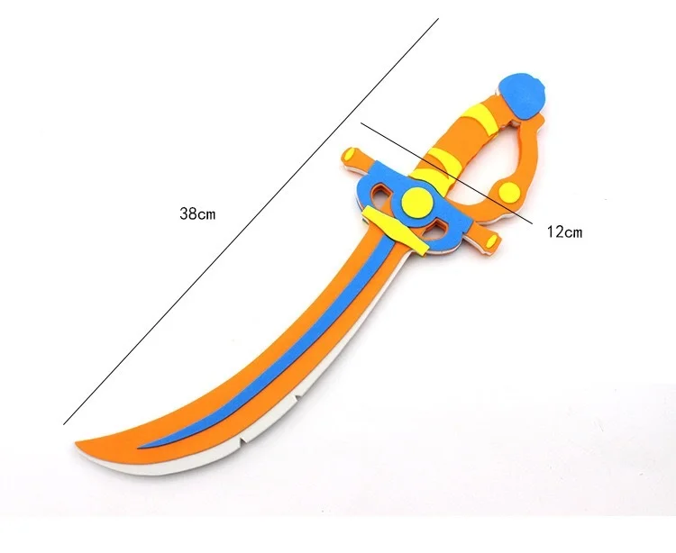 EVA меч нож diy Пена игрушка ручной работы День рождения подарки для детей Пиратский Меч классическая игрушка Косплей Развивающие детские игрушки