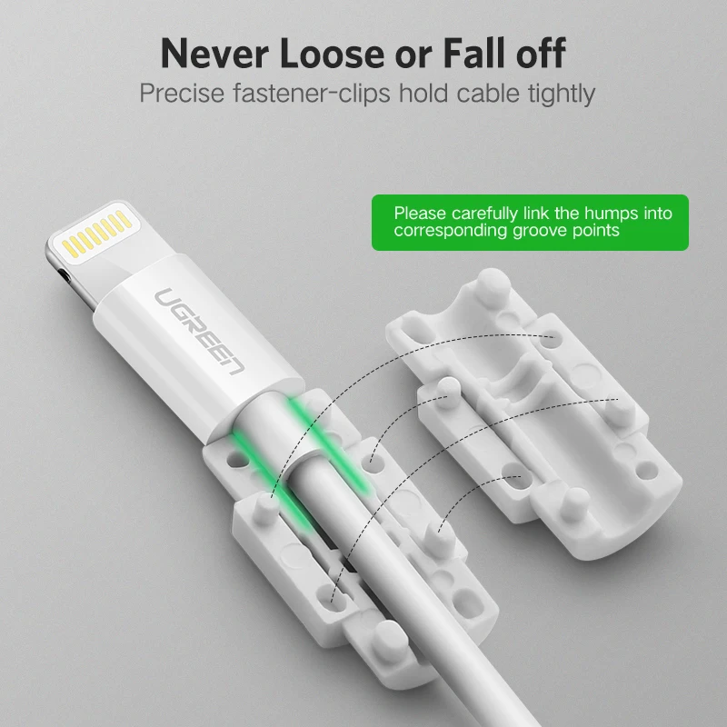 Защита кабеля Ugreen для iPhone защитный кабель зарядного устройства USB защита