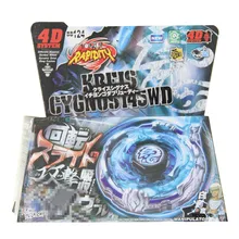 Kreis Cygnus Metall Fury Kampf 4D Bey spielzeug klinge Starter Set NIP + Launcher 4D System Tropfen Einkaufen