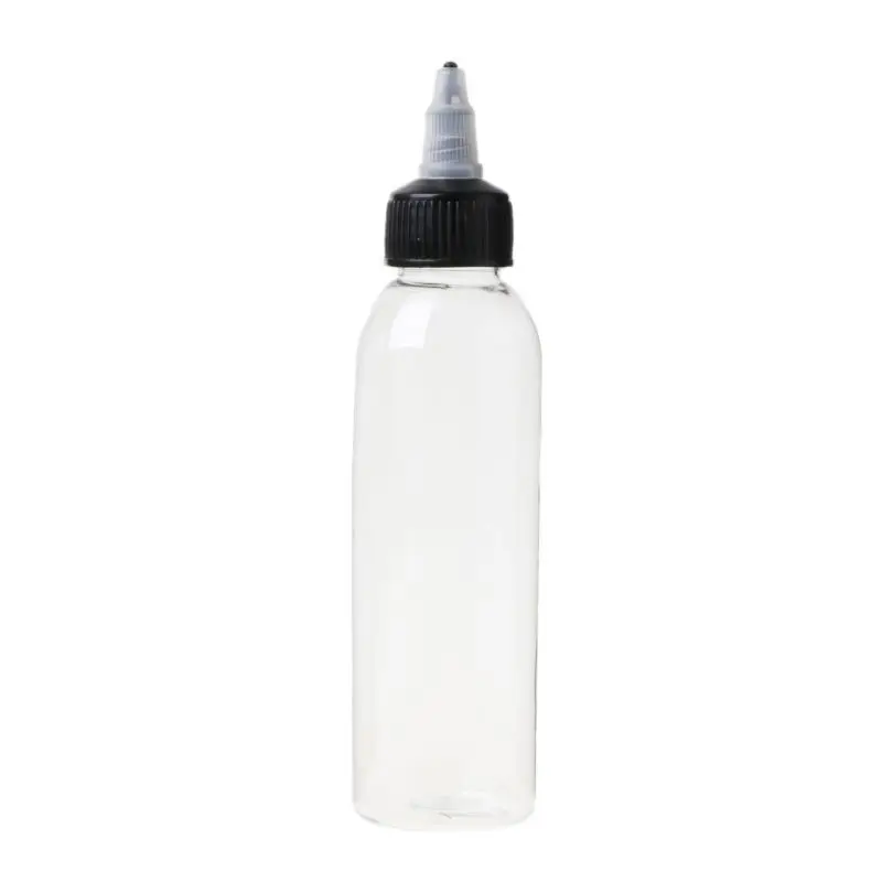 

120ml Twist Cap Empty Plastic Tattoo Ink Pigment Bottle Supply
