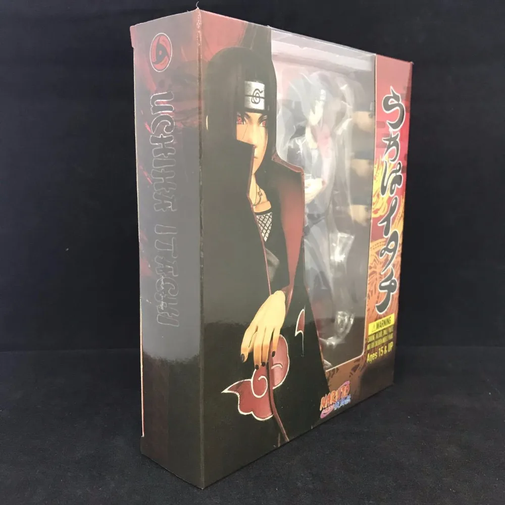 14 см СВЧ Figuarts Аниме Наруто Итачи Учиха Наруто Shippuden S.H.F ПВХ фигурка модель