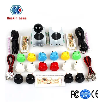 

Classic 2 Player OEM Sanwa Arcade Video Games Kit DIY Bundle For PC Joystick Raspberry Pi RetroPie DIY Projects Mame Jamma Parts