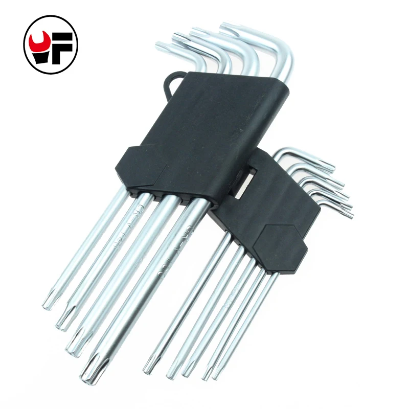 9 шт./компл. двухсторонний шестигранный ключ рандомный Pozidriv Torx