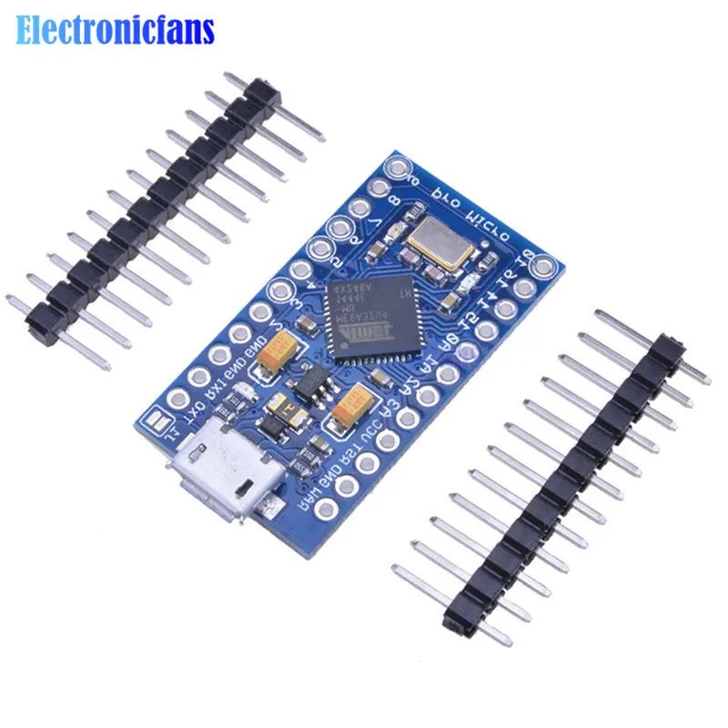 Микро-usb ATmega32U4 Pro Micro 3,3 В 8 МГц модуль платы для Arduino/Leonardo ATMega 32U4 контроллер Pro-Micro Замена ATmega328