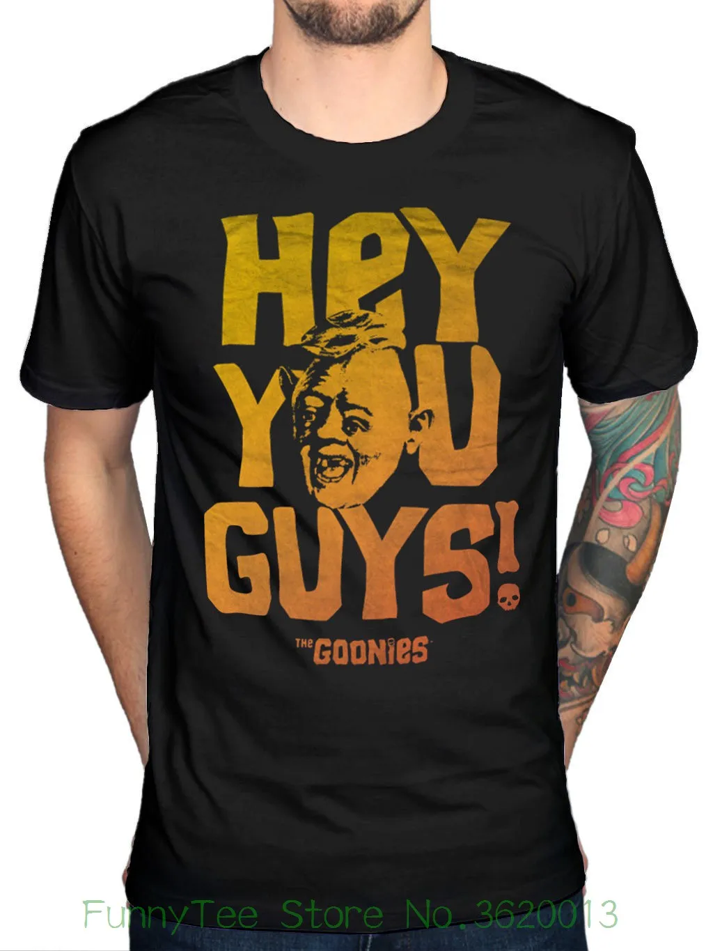 233 Hey You Guys Hoodie sloth 80s movie chunk new funny vintage