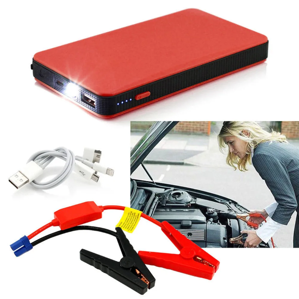 imágenes para 2017 Universal Caliente 5 Colores 20000 mAh 12 V Batería de Refuerzo de Potencia de Arranque Salto de Emergencia Del Coche Multifuncional Cargador de Envío de La Gota imágenes para 2017 Universal Caliente 5 Colores 20000 mAh 12 V Batería de Refuerzo de Potencia de Arranque Salto de Emergencia Del Coche Multifuncional Cargador de Envío de La Gota