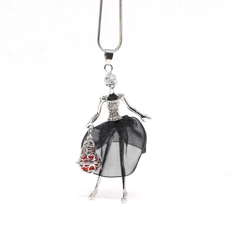 

Luxury Autumn And Winter New Women Sweater Chain Aromatherapy Essential Perfume Diffuser Oil Bottle Pendant Necklace