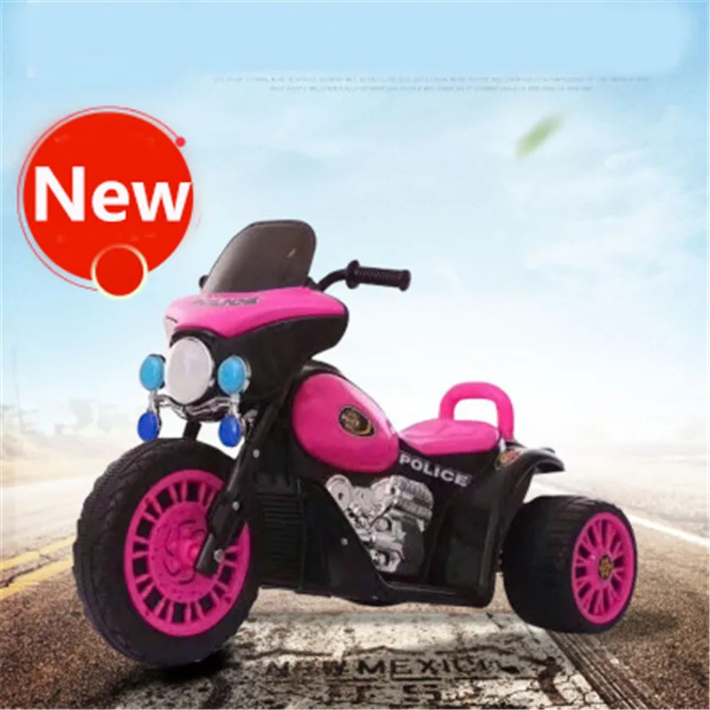 

Children's Electric Motorcycle Tricycle Baby Off-road Motorcycle Ride On Cars Toys for Boy Girl Aged 3-6 Year in Outdoor Sports