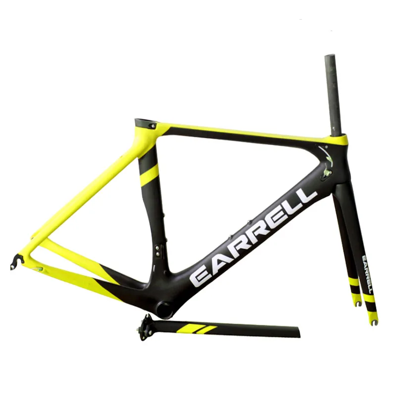 Top EARRELL carbon fiber road frame Di2&Mechanical racing bike carbon road fork+seatpost+headset carbon road bicycle accessories 3 Top EARRELL carbon fiber road frame Di2&Mechanical racing bike carbon road fork+seatpost+headset carbon road bicycle accessories 3