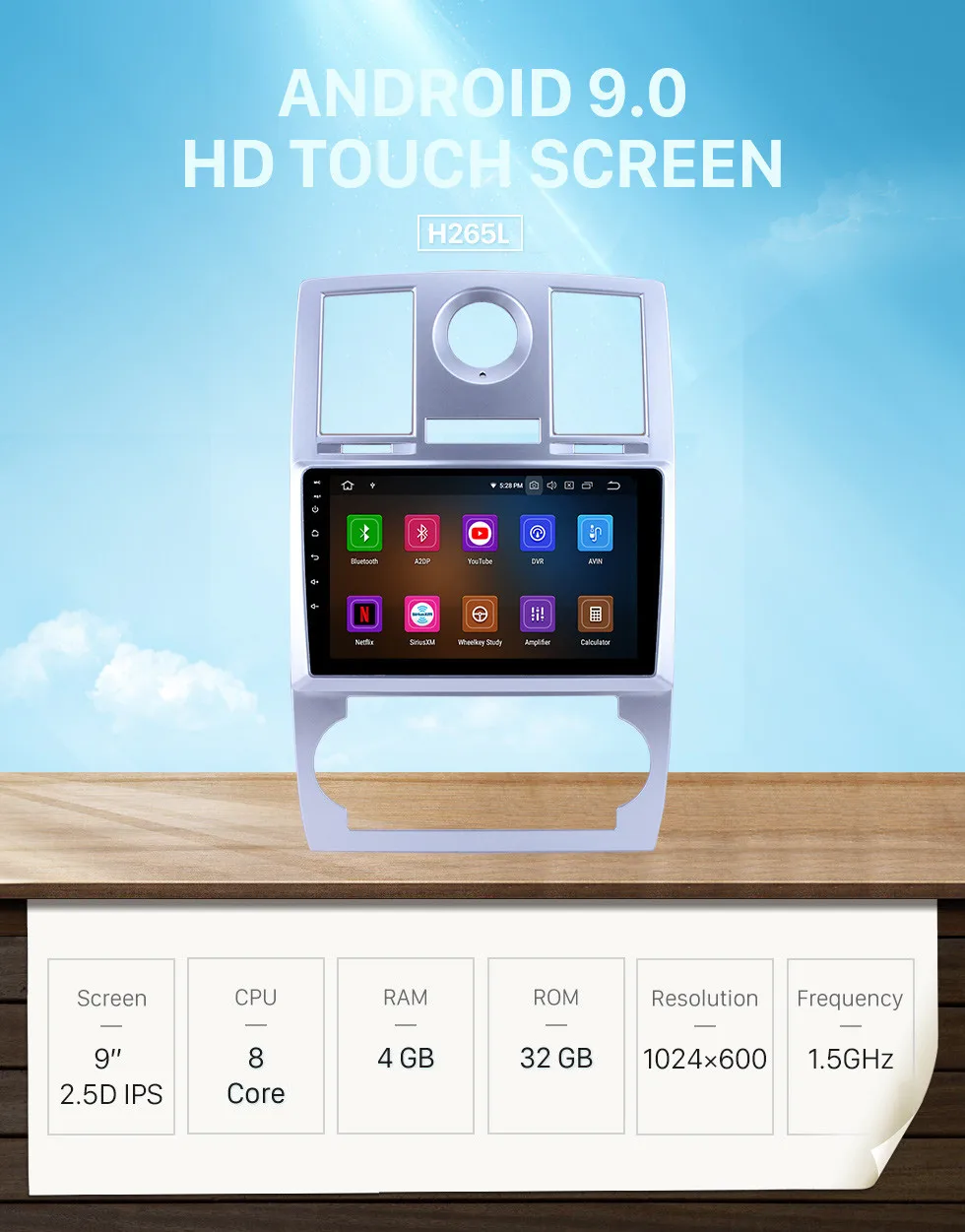 Top Seicane 1Din Android 9.0 multimedia car 9" Car Radio For Chrysler Aspen 300C 2004 2005 2006 2007 2008 Wifi Head Unit 0 Top Seicane 1Din Android 9.0 multimedia car 9" Car Radio For Chrysler Aspen 300C 2004 2005 2006 2007 2008 Wifi Head Unit 0