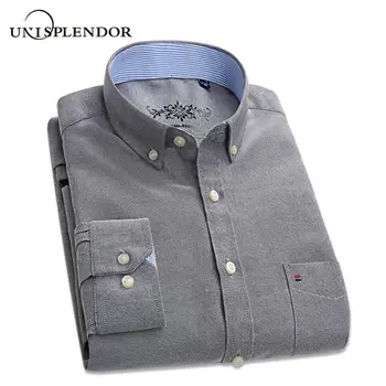 

2020 New Brand Men Shirt Long Sleeve Man Dress Shirts Business Working Solid Shirts Male Camisa Mans Striped Full Shirt YN10234