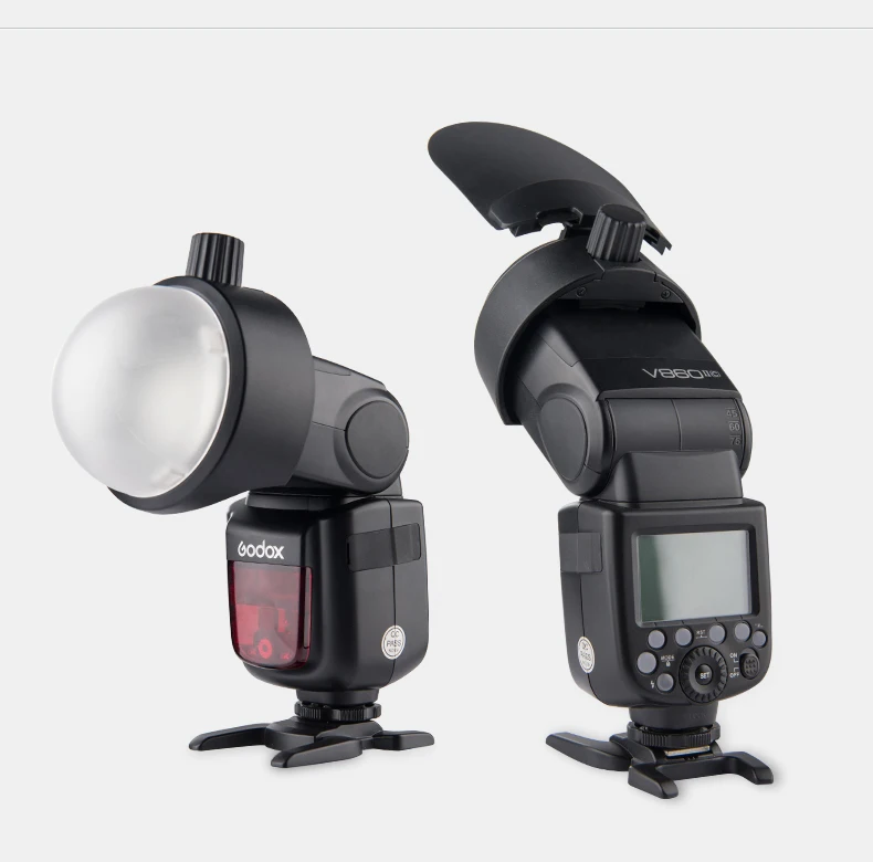 Godox S-R1 with AK-R1 Flash Speedlight Adapter