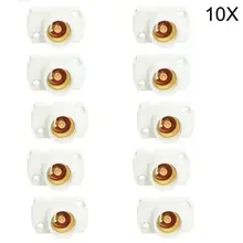 10 шт. E12 светодиодный светильник держатель цоколь осветительная арматура Бытовые прочный для светодиодный лампы