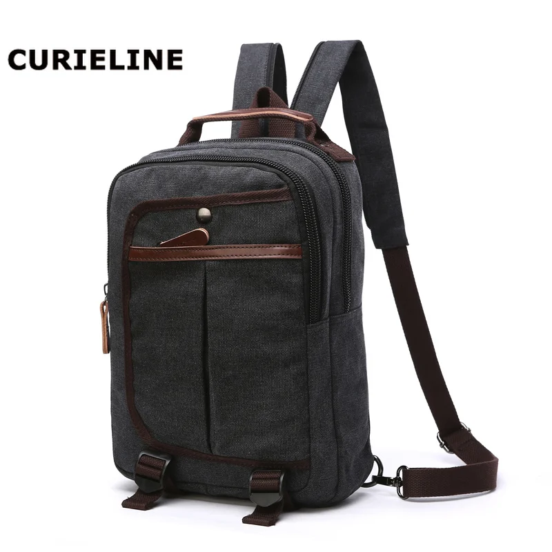 

2019 new design backpack custom logo high capacity backpack black canvas fashion backpack canvas