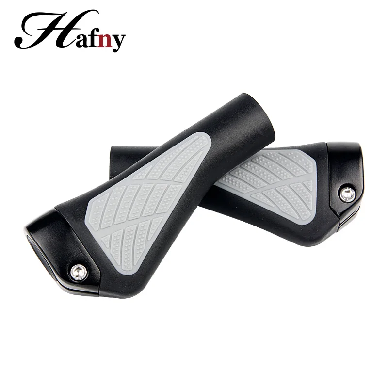 

Hafny Bicycle Handle Grips Aluminum Rubber Road BMX MTB Bike Grips Handle Bar Grips Ends Caps Ergonomic Cycling Lock Grips
