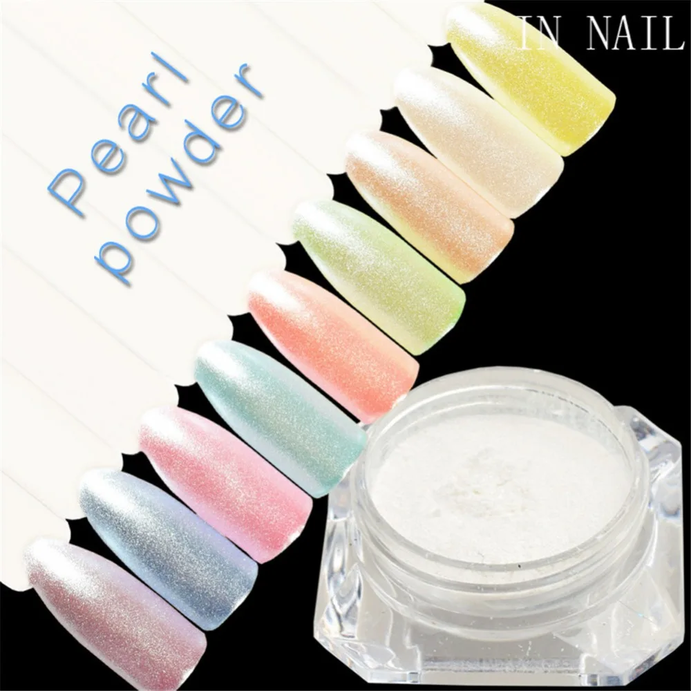 INNAIL 2 г/кор. гвоздь с плавно меняющимся цветом бусинами и драгоценными камнями