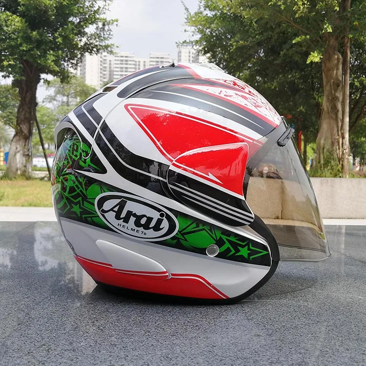 ARAI двойной Применение Череп мотоциклетный Шлем Capacete каско Новинка Ретро шлем мотоцикл половина шлем