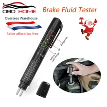 Mini testeur électronique de liquide de frein Auto, 5led, outil de Diagnostic, testeur de liquide de voiture, huile de frein pour DOT3 DOT4