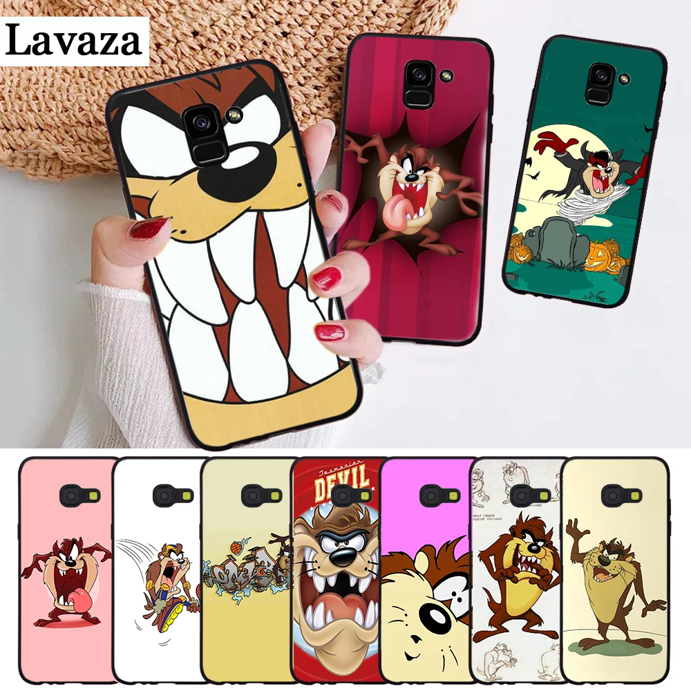 

Lavaza Looney Tunes Tasmanian Devil Silicone Case for Samsung A3 A5 2016 2017 A6 Plus 2018 A7 A8 A9 A10 A30 A40 A50 A70 J6