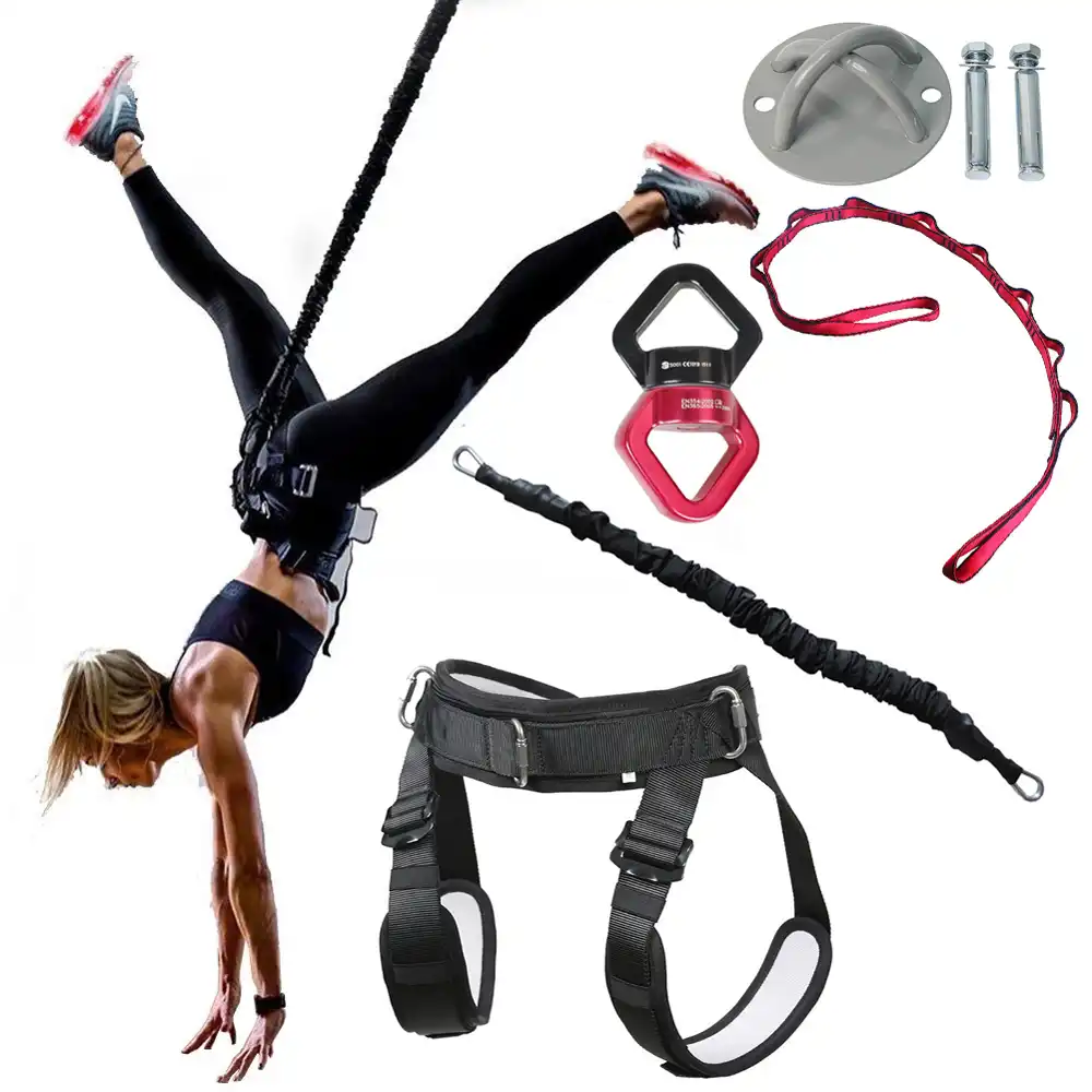 bungee dance fitness training rope for gym fly suspension