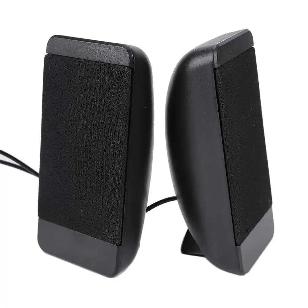On sales 2PCS Portable USB Mini Seaker sound box Multimedia pc Speaker For Laptop PC Computer NEW