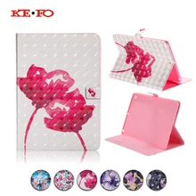 Funda For Apple New iPad 9.7 2017 2018 A1822 A1823 A1893 Case 3D Painted Leather Stand tablet Cover For ipad Pro 9.7 inch 2016