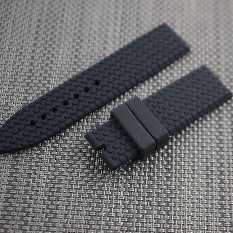 21mm 23mm cinturino in caucciù nero per cinturino Chopard senza cinturino  impermeabile con fibbia|Watchbands| - AliExpress