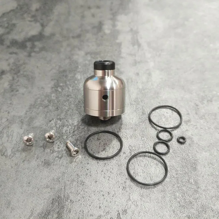 YFTK TIT ниппель V2 Styled squonk rda DIY 510 атомайзер серебро 22 мм bf одна катушка MTL vape