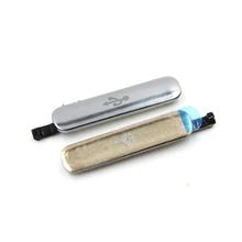 10 шт./лот золотой USB Зарядное устройство Док-станция для Порты и разъёмы крышка Водонепроницаемый для Samsung Galaxy S5 G900 все версии