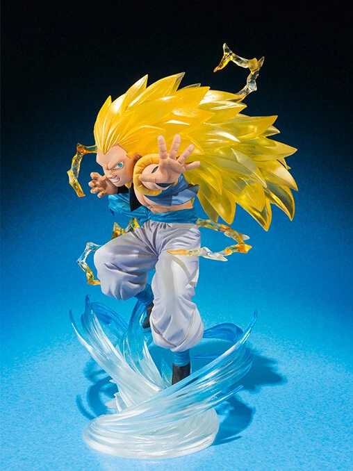 Dragon Ball Z фигурки Gotenks Figuarts ноль Супер Саян 3 ПВХ 16 см Аниме DragonBall Z цифры DBZ esferas del дракон игрушка