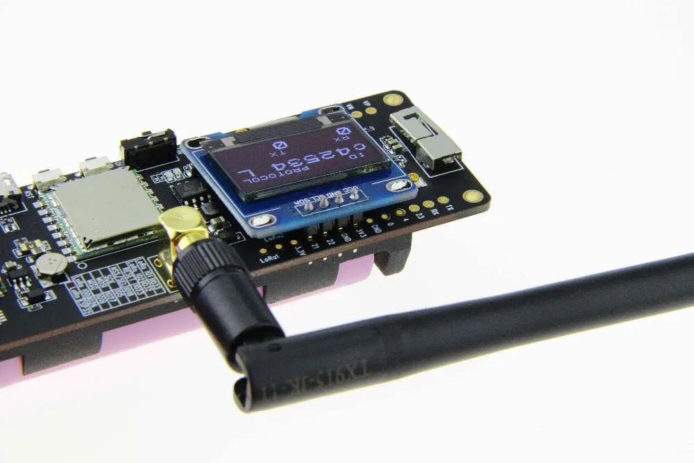 TTGO Т образной балки ESP32 433/868/915 МГц Беспроводная Wi Fi модуль Bluetooth ESP 32 GPS NEO 6M SMA LORA 18650