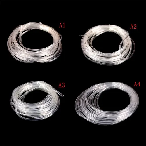 

10 Meters Plastic Plumbing Hoses 2-6mm Inner Diameter Antifreeze Oil Hose Water pump Tube Transparent PVC