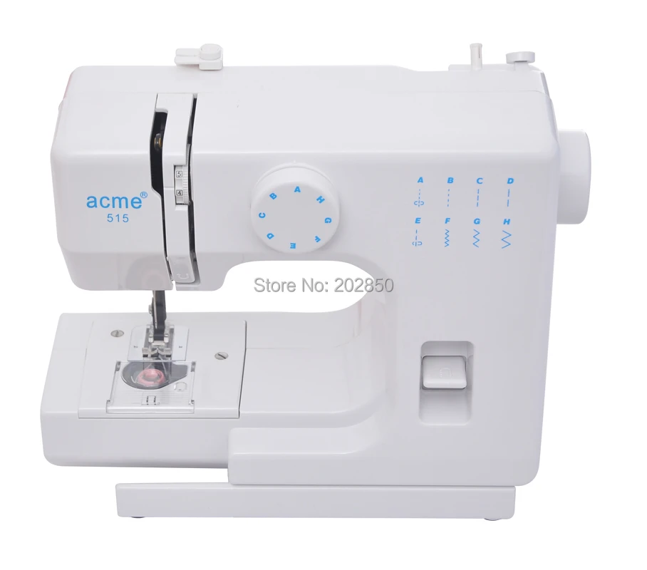 Acme 515 Domestique Mini Machine A Coudre 2 V 50 60hz 7 2 W 8 Differents Points Compact Et Portable Type Un An De Garantie De Qualite Aliexpress