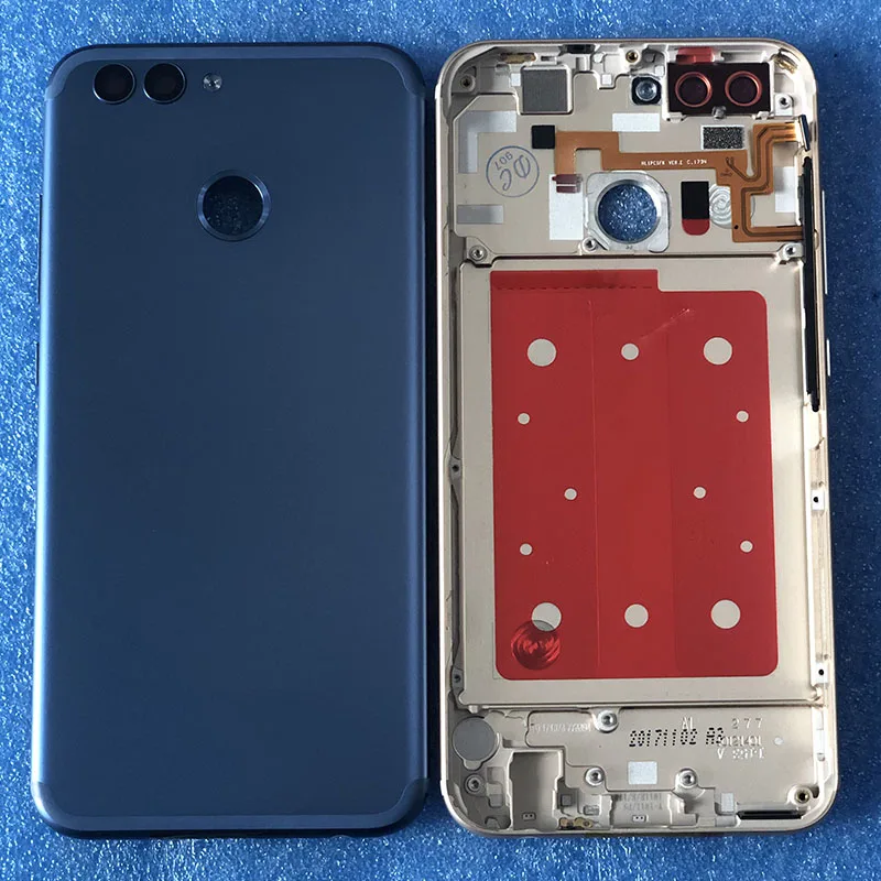 

Original For 5.0" Huawei Nova 2 Rear Back Battery Cover Case+Camera Frame Glass Lens Flash For Huawei Nova 2