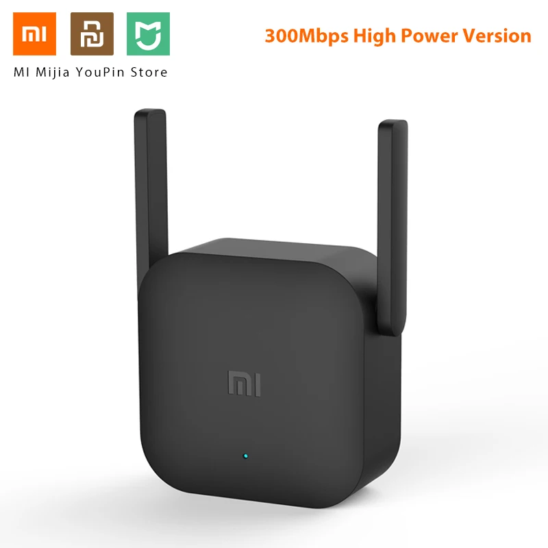 

Original Xiaomi 300M WiFi Router Amplifier Pro Network Expander Repeater Power Extender Roteador 2 Antenna for Mi Router Wi-Fi