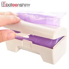 Wall-mounted Garbage Bag Storage Box Container Kitchen Bathroom Organization