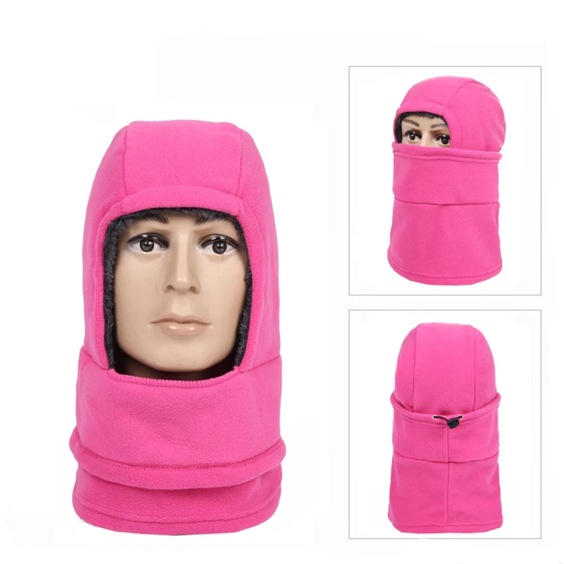 Cycling Cap Windproof Warm Thick Fleece Face Mask Filter Balaclava Bicycle Bike Winter Neck Hat Head Scarf Ski Thermal AC0223 (7)
