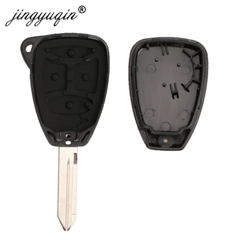 Keyforkess 2/3/4/5/6 pulsante custodia a distanza per auto chiave Shell per Chrysler 300 Aspen Dodge Dakota Durango Jeep Grand Cherokee Commander - Jingyuqin 2 3 4 5 6 pulsante custodia a distanza per auto chiave Shell per