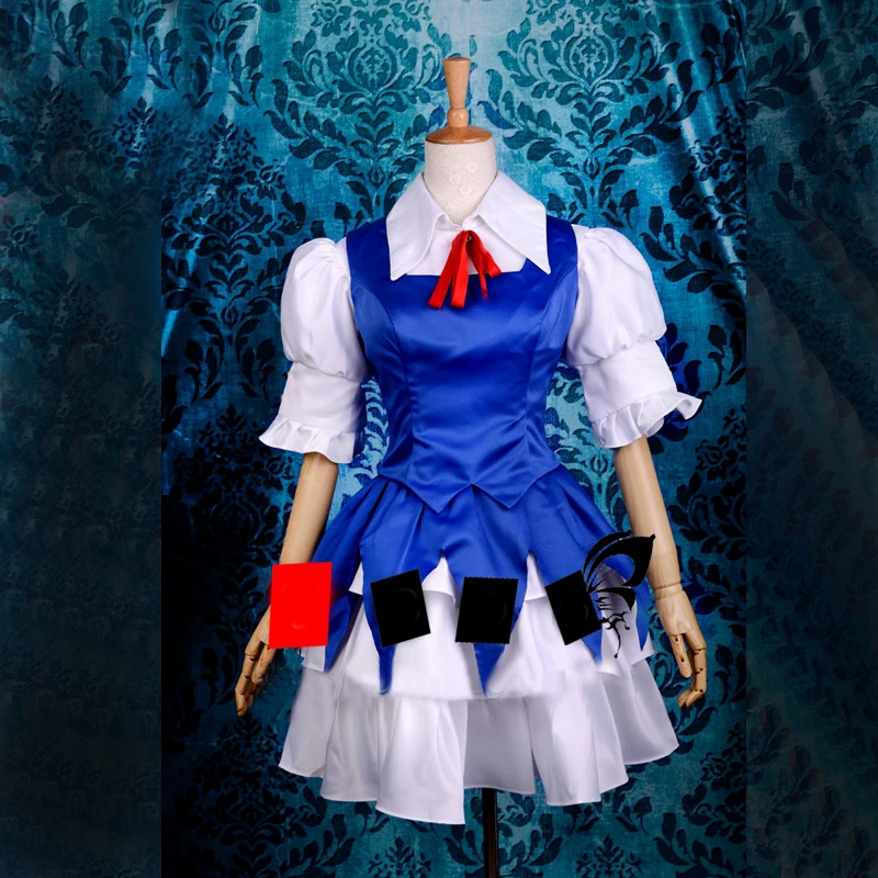Touhou Project Cirno Dress Cosplay Costume Perfect Custom For You ! | Тематическая одежда и униформа