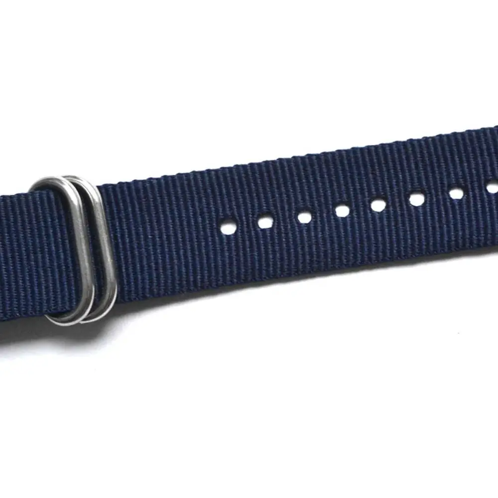 New Arrival 5 Ring Watchband Military Quality Nylon ZULU NATO 18mm 20mm 22mm 24mm G10 Watch Strap Multiple color selection