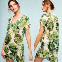 Beach Cover-Up Print Chiffon Bikini Kaftan Pareo Sarongs Swimwear Tunic Swimsuit Bathing Suit Cover Ups Beach Cover-Up Print Chiffon Bikini Kaftan Pareo Sarongs Swimwear Tunic Swimsuit Bathing Suit Cover Ups