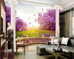 Beibehang красивая мода обои открытый сад вишни ТВ роспись декораций papel де parede 3d Фотообои