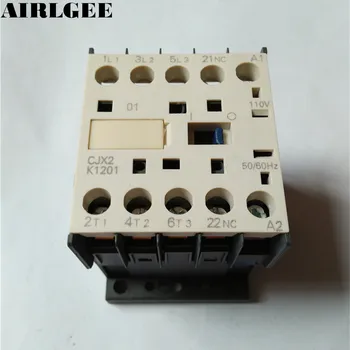 

CJX2-K1201 110 Volts Coil 35mm DIN Rail 12A Three Pole 3P 1NC AC Contactor