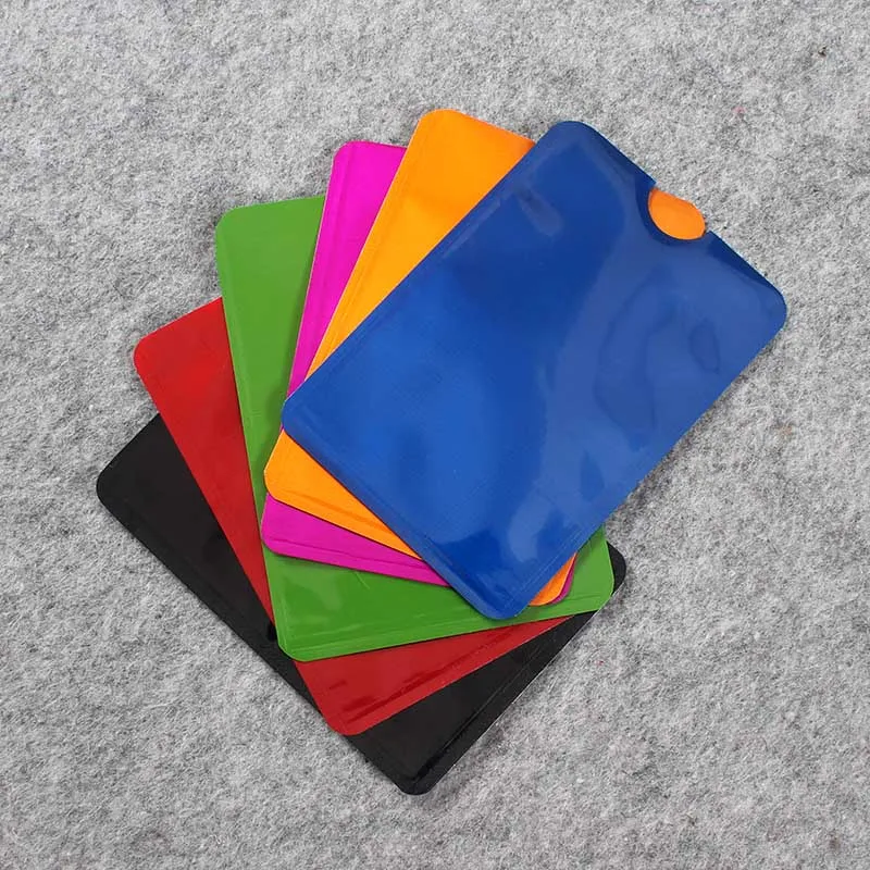 6 шт. держатели для банковских карт с Rfid защитой|Держатели и пропусков| |