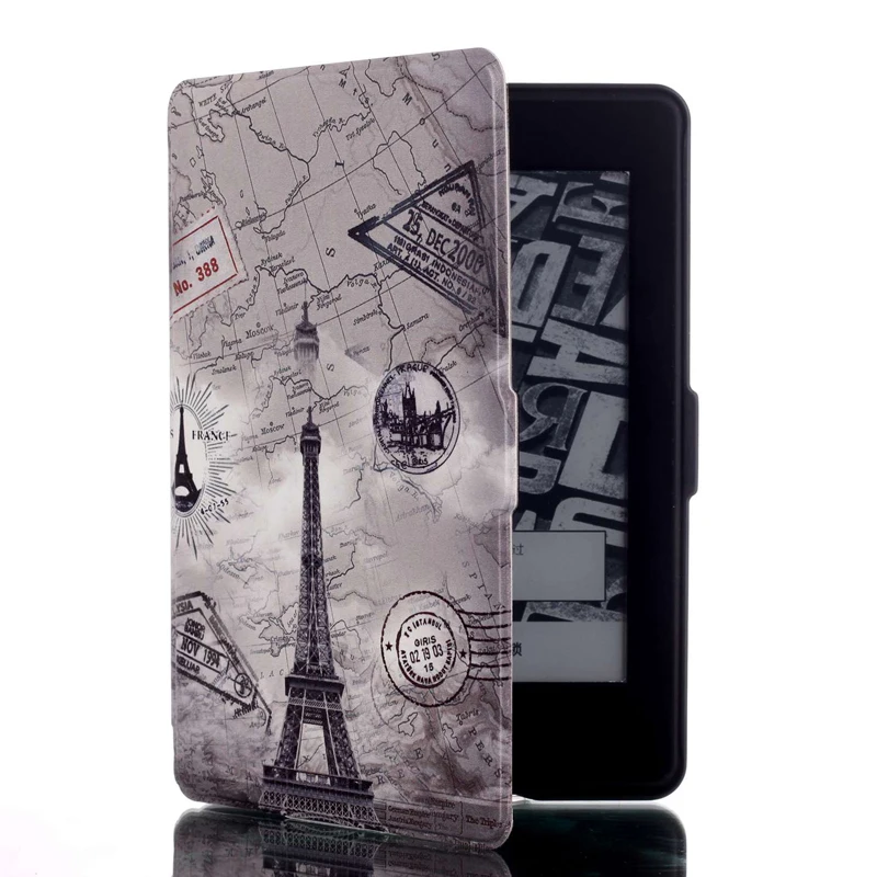 Case for Amazon Kindle Paperwhite 1/2/3 Slim Painted Smart Cover Auto Wake PU Leather 6 inch | Компьютеры и офис