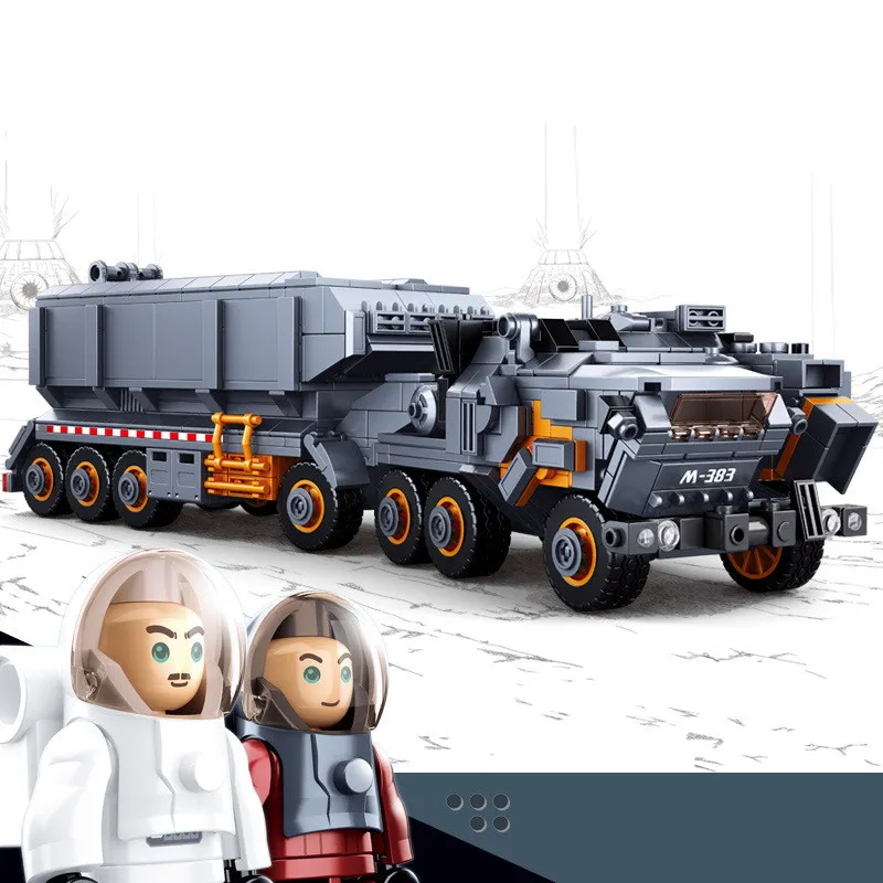 

2019 City Creator Space Exploration Flint Carrier Scientist Figures Building Blocks Bricks Kids Toys Compatible With Lego
