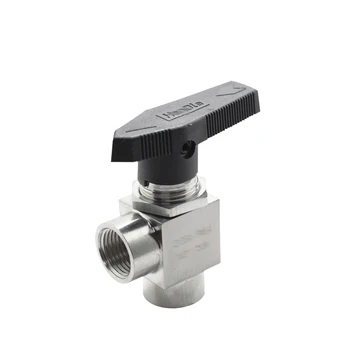 

304 Stainless Steel 1/4" Female Shut Off Ball Valve Water Gas Oil 915 PSI