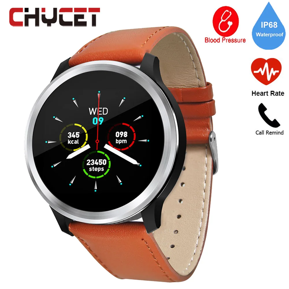 

Smart Watch IP68 Waterproof Heart Rate Blood Pressure Monitor Sports Fitness Tracker Full touch control Color screen Sport Watch
