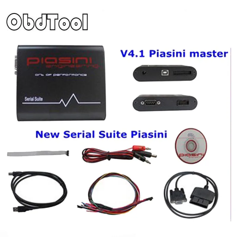 

ObdTooL PIASINI Engineering Master 4.1 Serial Suite Piasini V4.1 Activated(JTAG-BDM- K-line-L-line)ECU Chip Tuning Tool