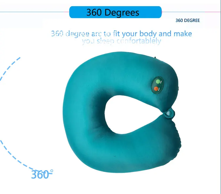 Супермен Электрический массаж шеи Синяя Подушка шейки памяти пены подушка для путешествий и автомобиля